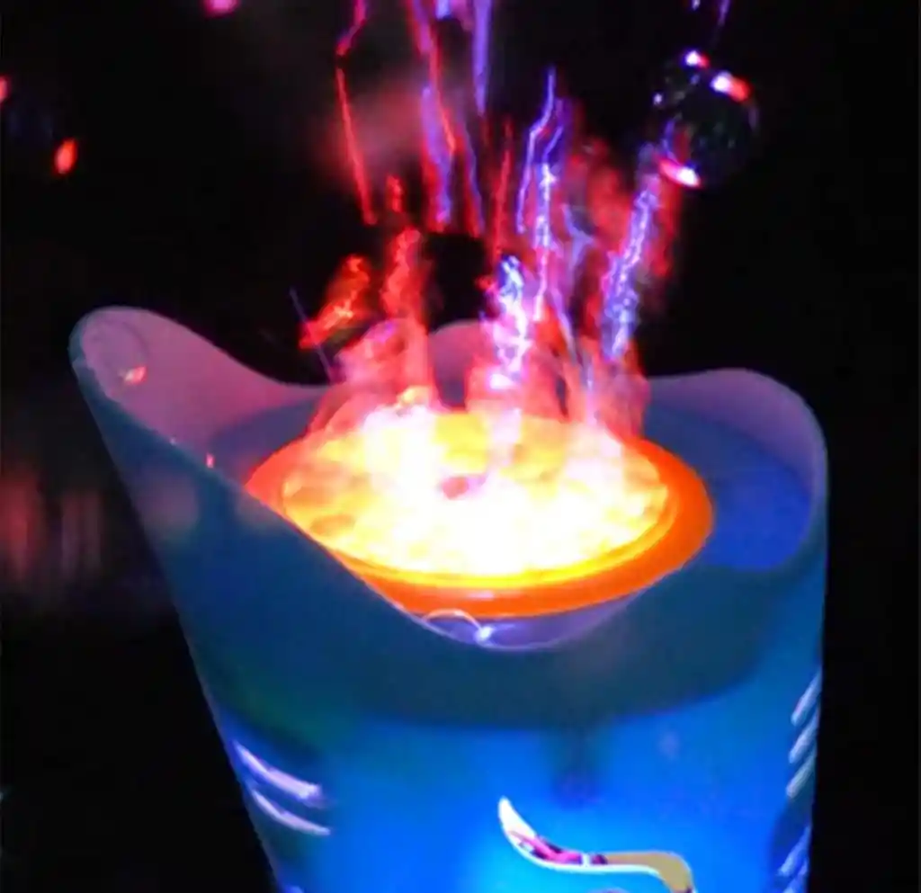 Burbujero Máquina Cónico Con Liquido