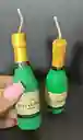 Vela Cumpleaños Botella Champagne