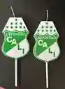 Vela Cumpleaños Cali Equipos