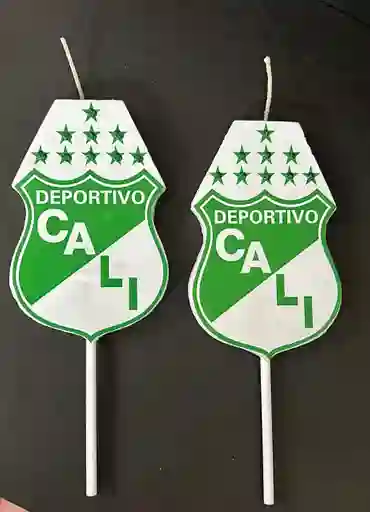 Vela Cumpleaños Cali Equipos