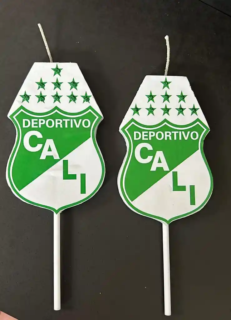 Vela Cumpleaños Cali Equipos