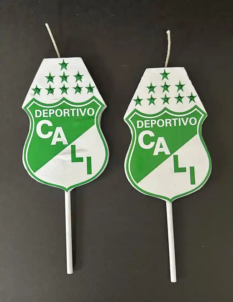 Vela Cumpleaños Cali Equipos