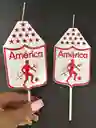 Vela Cumpleaños America Equipos