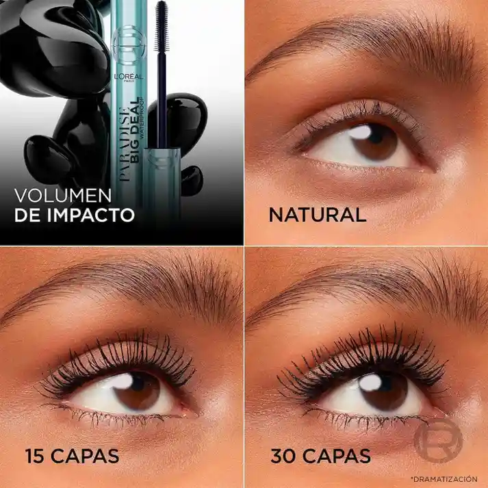 Pestañina L’oréal Paris Paradise Big Deal Waterproof