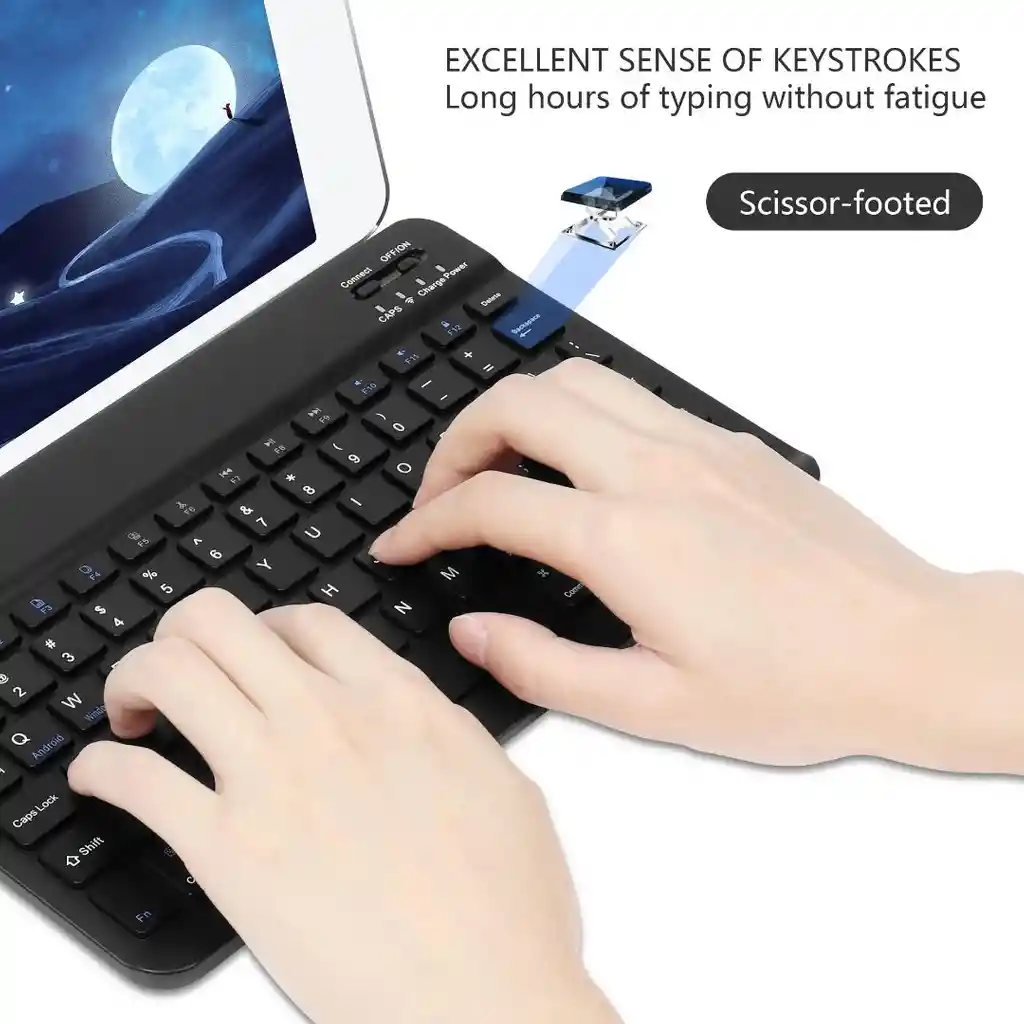 Teclado Bluetooth Recargable