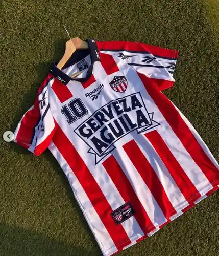 Camiseta Junior Barranquilla Edición 1998 Conmemorativa #10 Tall Xl