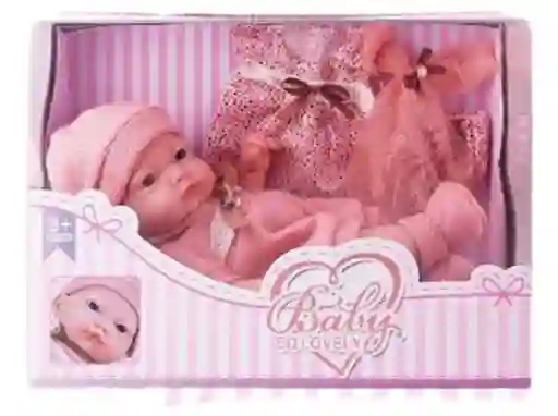 Muñeco Bebe Baby So Lovely Realista Con Ropita Recién Nacida
