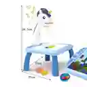 Mesa De Dibujo Para Niños Con Proyector Y Juego Tetris