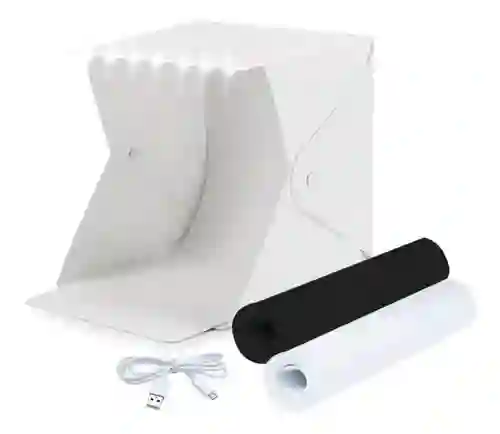 Caja De Luz Para Fotografía De Productos 20 Cm
