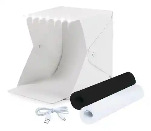 Caja De Luz Para Fotografía De Productos 20 Cm