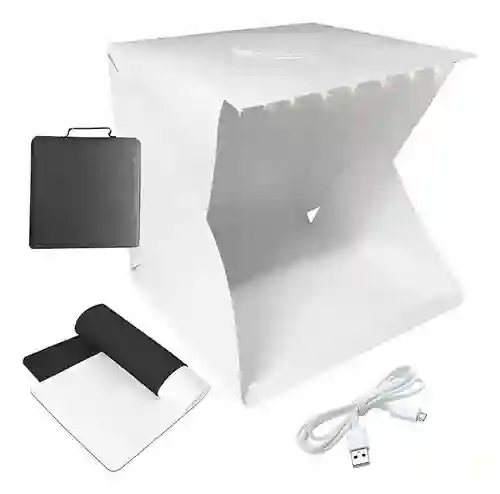 Caja De Luz Para Fotografía De Productos 30 Cm