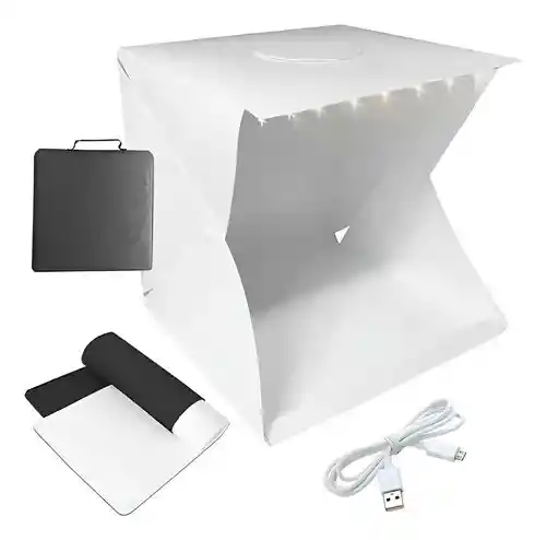 Caja De Luz Para Fotografía De Productos 30 Cm