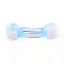 Anillo Vibrador Doble Bala Ajustable Azul