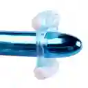 Anillo Vibrador Doble Bala Ajustable Azul