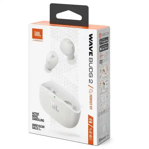 Audifono Jbl Wave Buds 2 Blanco Original