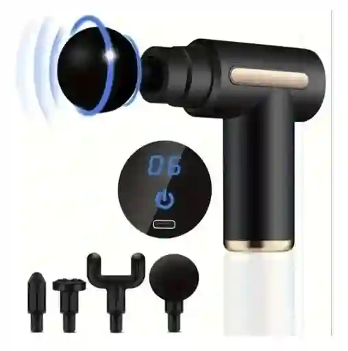 Pistola Masajeadora Para Brazos, Espalda, Y Cuerpo