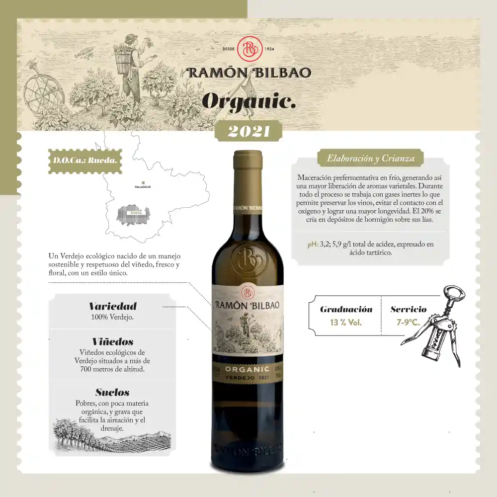 Ramon Bilbao Verdejo Organico