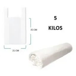 Bolsa De Manija Blanca 5k