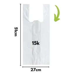 Bolsa De Manija Blanca 15k