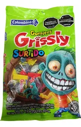 Gomitas Grissly Sabores Surtidos Halloween X 40 Und