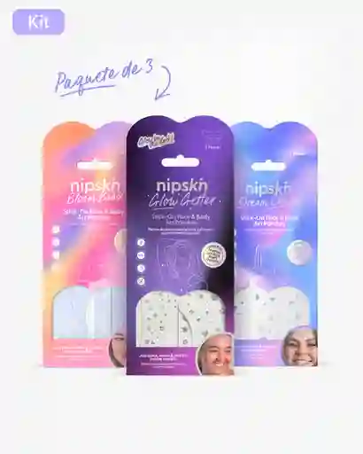 Kit X3 Calcomanías Para Rostro Y Cuerpo – Nipskin®