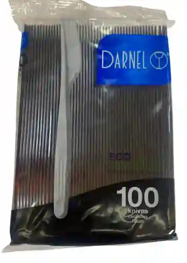 Cuchillo Negro X 100 Unds