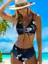 Conjunto De Bikini De Mujer Con Top De Tubo, Talla S