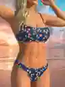 Conjunto De Bikini De Mujer Con Top De Tubo, Talla M