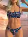 Conjunto De Bikini De Mujer Con Top De Tubo, Talla M