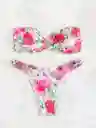Conjunto De Bikini De Mujer-92 Con Top De Tubo, Talla M