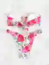 Conjunto De Bikini De Mujer-92 Con Top De Tubo, Talla M