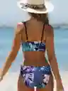 Conjunto De Bikini De Mujer Con Top De Tubo, Talla S