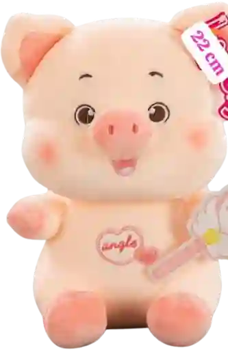Peluche, Cerdito Alas, 22 Cm.
