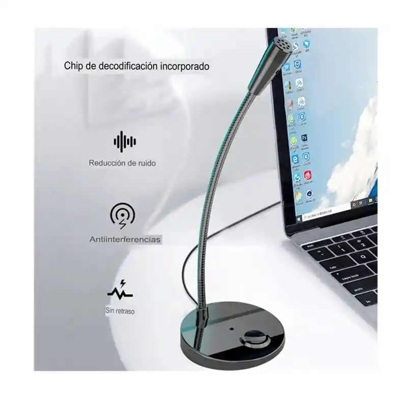 Micrófono De Estudio Fanmuran Sonido Envolvente 360 Grados