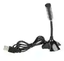 Micrófono De Escritorio Plug Usb Para Pc, Macbook Y Portátil
