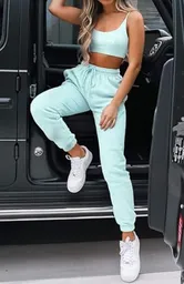 Joggers Deportivos Bolsillos De Cremallera