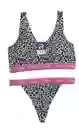 Conjunto De Sujetador Y Bragas Hilo Talla S/m Deportivos Sin Costuras Para Mujer