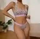 Conjunto De Sujetador Y Bragas Hilo Talla S/m Deportivos Sin Costuras Para Mujer