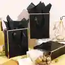 Bolsa De Regalo Papel Metálico Con Asa De Lujo