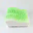 Almohada Expressions 60x35cm Verde Poliuretano