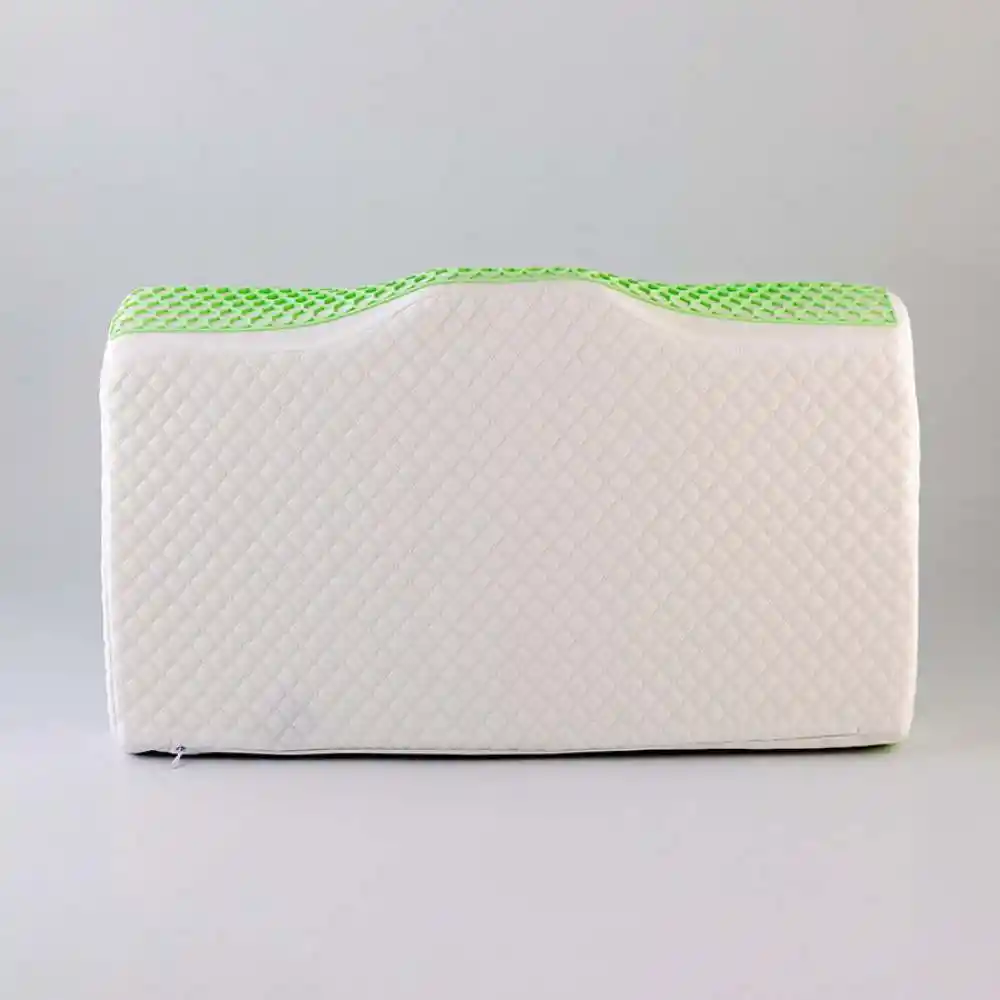 Almohada Expressions 60x35cm Verde Poliuretano