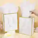 Bolsa De Regalo. Papel Metálico Con Asa De Lujo