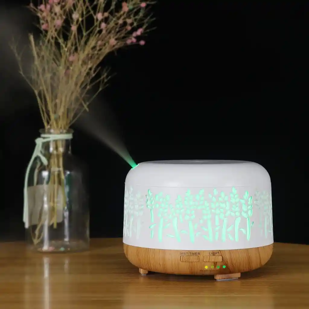 Humidificador Led Estilo Floral