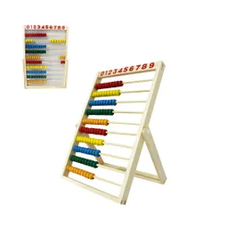 Abaco Aprendizaje Matematica Numeros En Madera Interactivo