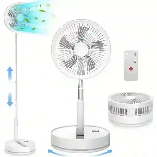 Mini Ventilador Plegable Con Carga Usb