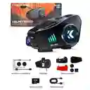 Intercomunicador Con Cámara Fhd Casco Bluetooth Wifi Kr-m3