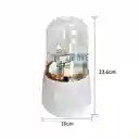 Organizador De Cosméticos 360° Con Cubierta Transparente