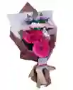Ramo De Gerberas Y Rosas Unicornio