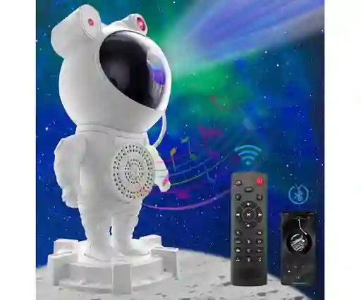 Proyector Astronauta Grande Con Musica Ambiente Y Bluetooh