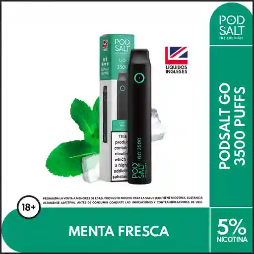 Vape Podsalt Fresh Mint 3500 Puffs 5%